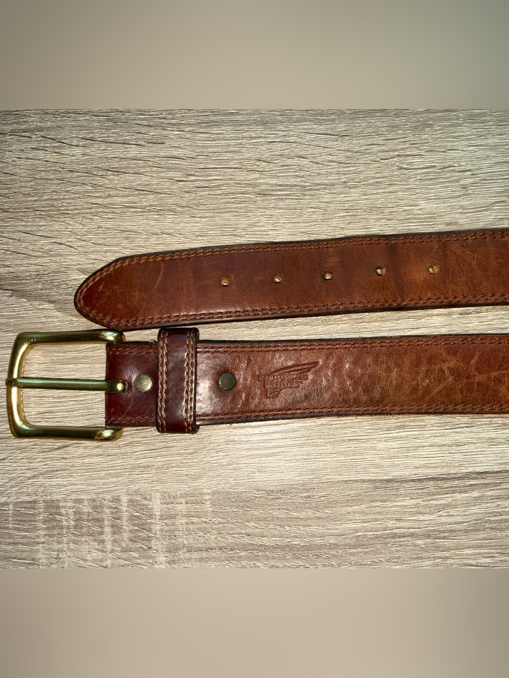 Red Wing Heritage Basic Work Leather Brown Belt